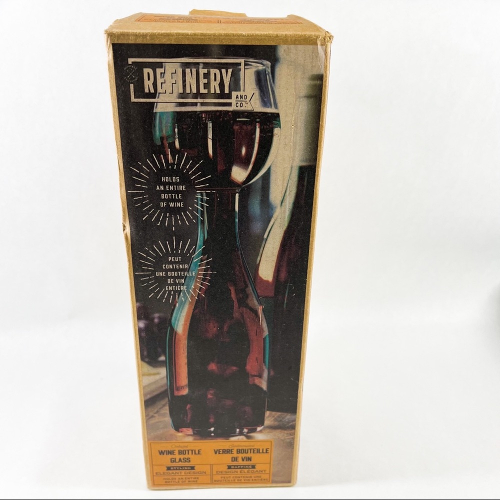 Refinery Wine Bottle Glass